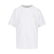 MM6 Maison Margiela Vita T-shirts och Polos White, Dam