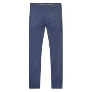 Tommy Hilfiger Blå Chino Byxor Slim Fit Blue, Herr