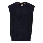 Jack & Jones Sky Captain Vest Blue, Herr