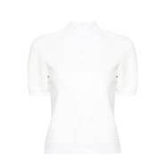 Tory Burch Vita T-shirts och Polos White, Dam