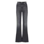 Dondup Svarta Amber Jeans Byxor Black, Dam