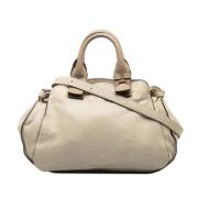 Chloé Pre-owned Pre-owned Laeder handvskor Beige, Dam