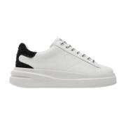 Guess Vita Svarta Sneakers Elbina Fltelb White, Dam