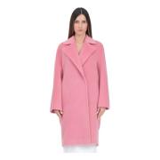 Max Mara Rosa Dubbelknäppt Rock Sidney Pink, Dam