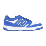 New Balance Klassiska Vita Blå Sneakers Blue, Dam