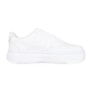 Nike Vita Court Vision High Sneakers White, Dam