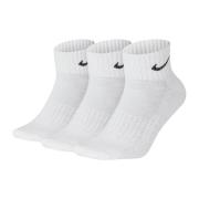 Nike Vita strumpor set med kontrasterande swoosh White, Unisex