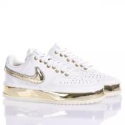 Nike Vita Guld Sneakers Anpassade Damskor White, Dam