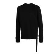 Rick Owens Level Långärmad T-shirt Black, Herr