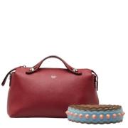 Fendi Vintage Pre-owned Laeder handvskor Red, Dam