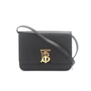 Burberry Vintage Pre-owned Laeder crossbodyvskor Black, Dam