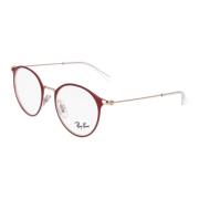 Ray-Ban Runda Metallbågar Glasögon Red, Unisex