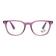 Ray-Ban Fyrkantig båge glasögon Purple, Unisex