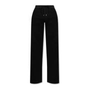 Saint Laurent Sweatpants med fickor Black, Herr