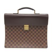 Louis Vuitton Vintage Pre-owned Canvas louis-vuitton-vskor Brown, Dam