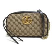 Gucci Vintage Pre-owned Canvas gucci-vskor Beige, Dam