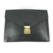 Louis Vuitton Vintage Pre-owned Laeder louis-vuitton-vskor Black, Dam