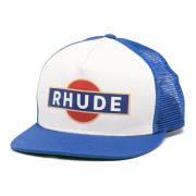 Rhude Baseball Truckerkeps Blue, Herr