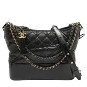 Chanel Vintage Pre-owned Laeder chanel-vskor Black, Dam