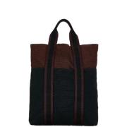 Hermès Vintage Pre-owned Canvas totevskor Black, Dam