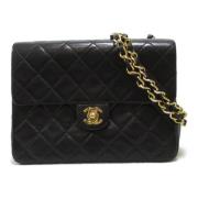 Chanel Vintage Pre-owned Laeder chanel-vskor Black, Dam