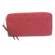 Louis Vuitton Vintage Pre-owned Tyg plnbcker Red, Dam