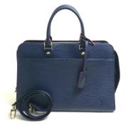 Louis Vuitton Vintage Pre-owned Laeder louis-vuitton-vskor Blue, Dam