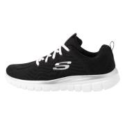 Skechers Sneakers Black, Dam