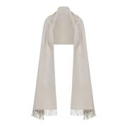 Brunello Cucinelli Beige Scarf Kollektion Beige, Dam