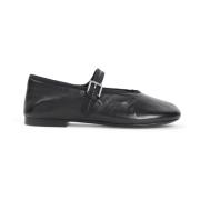 The Row Svart Boheme MJ Flats Black, Dam