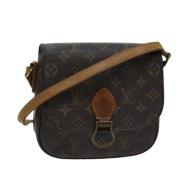 Louis Vuitton Vintage Pre-owned Canvas louis-vuitton-vskor Brown, Dam