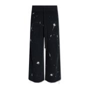 R13 Sweatpants med vintageeffekt Black, Dam