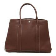 Hermès Vintage Pre-owned Laeder totevskor Brown, Dam