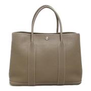 Hermès Vintage Pre-owned Laeder totevskor Beige, Dam