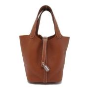 Hermès Vintage Pre-owned Laeder handvskor Brown, Dam