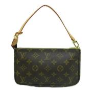 Louis Vuitton Vintage Pre-owned Canvas louis-vuitton-vskor Brown, Dam