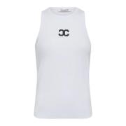 Co'Couture Sportig Tanktop med Logga White, Dam