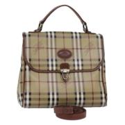 Burberry Vintage Pre-owned Laeder handvskor Beige, Dam