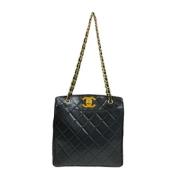 Chanel Vintage Pre-owned Laeder chanel-vskor Black, Dam