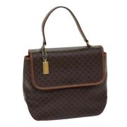 Celine Vintage Pre-owned Laeder handvskor Brown, Dam