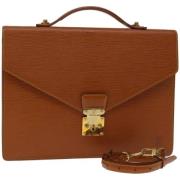 Louis Vuitton Vintage Pre-owned Laeder louis-vuitton-vskor Brown, Dam