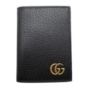 Gucci Vintage Pre-owned Laeder plnbcker Black, Dam