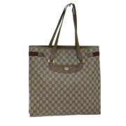 Gucci Vintage Pre-owned Laeder totevskor Beige, Dam