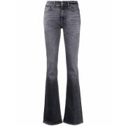 7 For All Mankind Bootcut Soho Mid Rise Jeans Gray, Dam