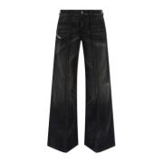 Diesel Jeans D-Akii L.32 Black, Dam