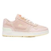 Lacoste T-Clip Sneakers Pink, Dam