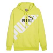 Puma Power Hoodie Yellow, Herr