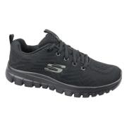 Skechers Graceful-Get Connect Sneakers Black, Dam