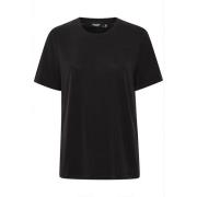 Soaked in Luxury Lös passform Tee Top i Svart Black, Dam