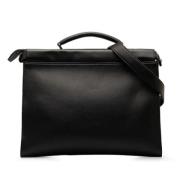 Fendi Vintage Pre-owned Laeder handvskor Black, Dam